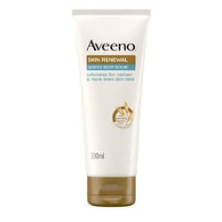 Skin Renewal Gentle Body Scrub, Exfoliates & Visibly Renews Rough, Dry & Bumpy Skin, with Prebiotic Oat, Naturally Derived PHA & Niacinamide, Suitable