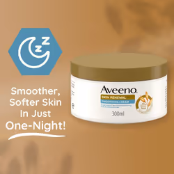 Skin Renewal Smoothing Cream, 24-Hour Hydration, Smooths Rough, Dry and Bumpy Skin, with Prebiotic Oat, Naturally Derived PHA & Niacinamide, Fragrance