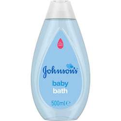 Johnson's Baby Bath 500 ml â Gentle and Mild for Delicate Skin and Everyday Use â pH Balanced for Delicate Skin, Multi, Pack of 1