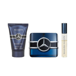 Mercedes-Benz Sign for Men - 3.4oz EDP Spray  10ml EDT Spray  1.7oz Shower Gel
