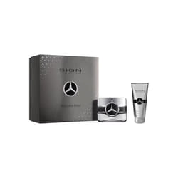 Mercedes-Benz Sign Your Attitude for Men - 2 Pc Gift Set 3.4oz EDP Spray  2.6oz Shower Gel