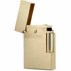 S.T. Dupont Ligne 2 Small Lighter Microdiamond Yellow Gold, D-C18692
