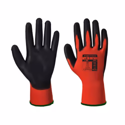 Portwest A641R8RL Cut 1 Glove, Regular, Size: Large, Red/Black