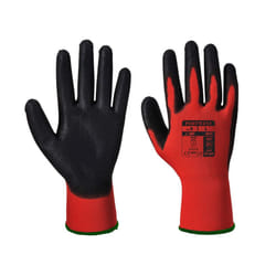Portwest A641R8RL Cut 1 Glove, Regular, Size: Large, Red/Black