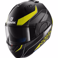 Shark Evo One Krono Full Face Helmet Black / Yellow / White - M