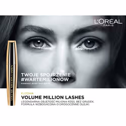 L'Oreal Volume Million Lashes So Couture Mascara, Extra Black 9.5 ml