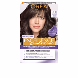 Excellence creme dye #4.11-intense ash brown