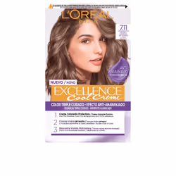 Excellence Creme tinte #7,11-rubio ceniza intenso