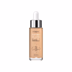L'Oreal Paris True Match Tinted Serum Foundation, 1% Hyaluronic Acid, Hydrating Formula, Replumps Skin in 1 Hour for a Natura ...