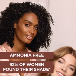 L'OrÃ©al Paris Ammonia Free Permanent Hair Dye, 1U Universal Black, Complexion Flattering Reflects, Up to 100% Grey Coverage Hair Colour, All Hair