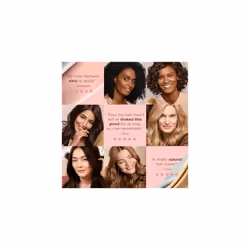 L'OrÃ©al Excellence Permanent Hair Dye Colouring Cream, 100% Grey Coverage, With Pro-Keratin + Ammonia-Free, Universal Nudes, 2U Darkest Brown