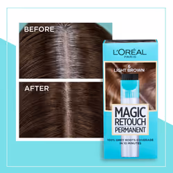 Magic Retouch Permanent Root Concealer, Touching Up Grey Hair Dye, Dark Blonde 7