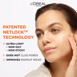L'OrÃ©al Paris Revitalift Clinical SPF50+ Invisible Fluid, Moisturising Antioxidant Replenishes Uneven Skin Tones providing UV Protection