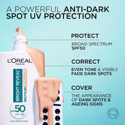 Bright Reveal UV Fluid Tinted Glow - Pearl 50ml