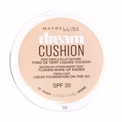 Maybelline New York Dream Cushion Liquid Foundation On The Go SPF 20 14.6g - 10 Ivory