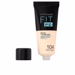 Fit ME! Foundation matte+poreless #104-soft ivory