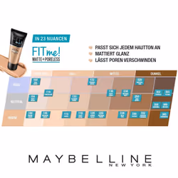 Maybelline Fit Me Matte & Poreless Foundation 360 Mocha 30ml - Additional view 5