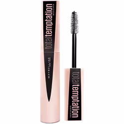 Maybelline Newyork Volume Total Temptation Black Mascara, 8.6 ML