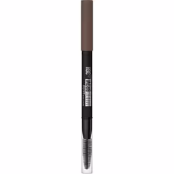 New York Tattoo Brow Semi Permanent 36Hr Eyebrow Pencil Longlasting Thicker Fuller Eyebrows Deep Brown 07