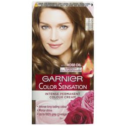 3 x Garnier Color Sensation Intense Permanent Colour Cream 6.0 Precious Light Brown