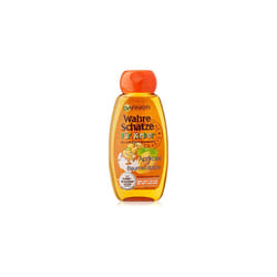 2-in-1 True Treasures Mild Shampoo for Children Cleans Especially Gentle Does Not Burn in the Eyes, Parabens and Silicone, 1 x 250 ml