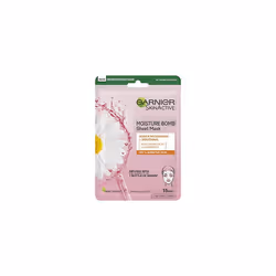 Garnier Moisture Bomb Chamomile and Hyaluronic Acid Sheet Mask, Hydrating & Soothing Face Mask, For Sensitive Skin, Biodegrad ...