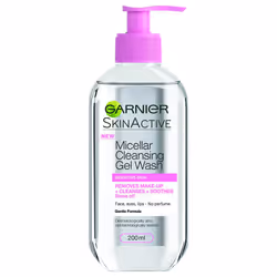 Garnier Micellar Gel Face Wash Sensitive Skin 200ml