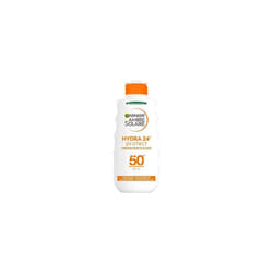 Garnier Ambre Solaire Hydra 24 Hour Protect Hydrating Protection Lotion SPF50, High Sun protection Factor 50, Water Resistant Sunscreen, with Shea
