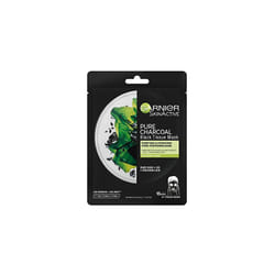 Garnier Charcoal and Algae Purifying and Hydrating Face Sheet Mask for Enlarged Pores 28g