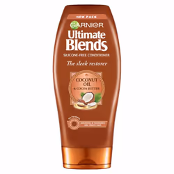 Garnier Ultimate Blends Coconut Oil Frizzy Hair Conditioner, 360 ml