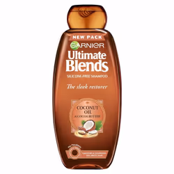 Garnier Ultimate Blends Coconut Oil Frizzy Hair Shampoo, 360 ml