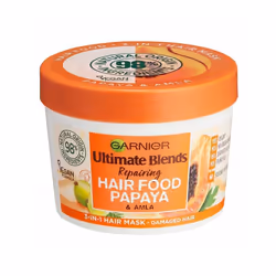 Garnier Ultimate Blends Repairing Hair Food Papaya & Amla 3-in-1 Hair Mask - 390ml