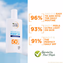 Ambre Solaire Anti-Dark Spots & Anti-Pollution, Protection Fluid SPF50+, Super UV, 40ml