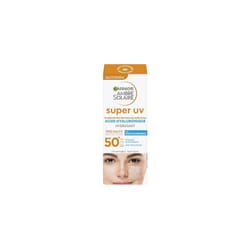 Ambre Solaire Antioxidant Super UV Sun Protection Fluid with SPF 50+ Light and Non-Greasy Sun Cream with Hyaluronic Acid