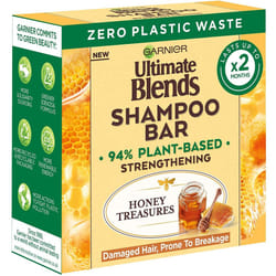 Garnier Ultimate Blends Honey Treasures Strengthening Shampoo Bar for Damaged Hair 60 g