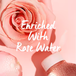 Micellar Rose Cleansing Water For Dull Skin, Glow Boosting Cleanser and Makeup Remover, Recognised By The British Skin Foundation, Use With Reusable