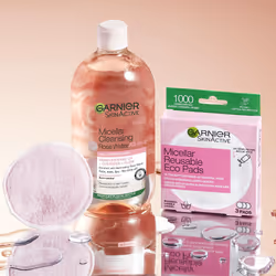 Micellar Rose Cleansing Water For Dull Skin, Glow Boosting Cleanser and Makeup Remover, Recognised By The British Skin Foundation, Use With Reusable - Additional view 4