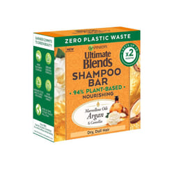 Garnier Ultimate Blends Marvellous Oils Nourishing Shampoo Bar for Dry, Dull Hair, 94% Plant Based Solid Shampoo with Argan & Camellia Oil, Vegan