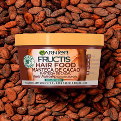 Fructis Hair Food cocoa butter mask nourished curls 390 ml - Additional view 4