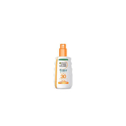 Garnier Ambre Solaire Invisible Protect Bronze Transparent Sun Cream Spray SPF30, Quick Dry, High Sun Protection Factor 30, Water Resistant & Non