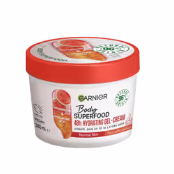 Body Superfood, Hydrating Gel-Cream for Body, With Watermelon & Hyaluronic Acid, Body Gel-Cream for Normal Skin, Vegan Formul ...