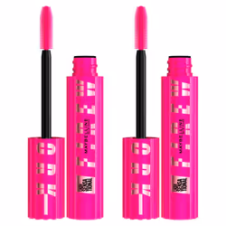 New York Sky High Lash Sensational Volumising and Lengthening Mascara Colour Cosmic Black with Flexible Brush for Long Define ...