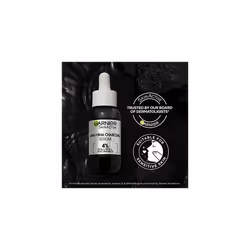 Skinactive 4% AHA + BHA (Salicylic Acid) & Niacinamide Charcoal Serum, Resurface & Smooth Skin Texture, Improve Appearance Of Marks & Blemishes,