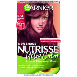 Nutrisse Permanent Hair Dye, Natural-looking, hair colour result, For All Hair Types, 5.64 Terracotta Chilli