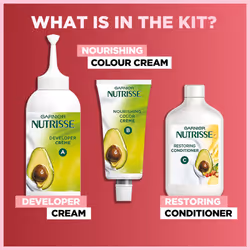 Nutrisse Permanent Hair Dye, Natural-looking, hair colour result, For All Hair Types, 5.64 Terracotta Chilli