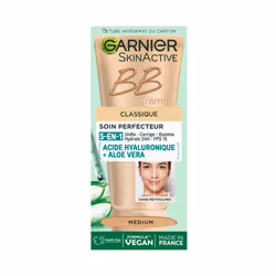 Skin Active - BB Cream - All-in-1 Perfecting Care - Evens, Matifies & Hydrates - SPF 25 - Hyaluronic Acid & Aloe Vera - Vegan ...