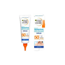6 x Garnier Ambre Solaire Sensitive Advanced SPF50+ Face & Body Serum 125ml
