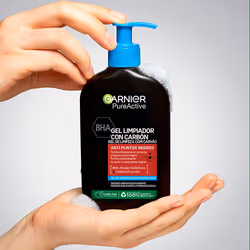 Pure Active cleansing gel with charcoal 250 ml