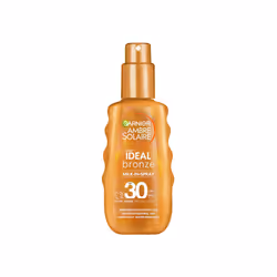 Ambre Solaire Ideal Bronze Milk-In Spray, with Vitamin E, High UV Protection SPF30 (150ml)