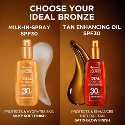 Ambre Solaire Ideal Bronze Milk-In Spray, with Vitamin E, High UV Protection SPF30 (150ml) - Additional view 6